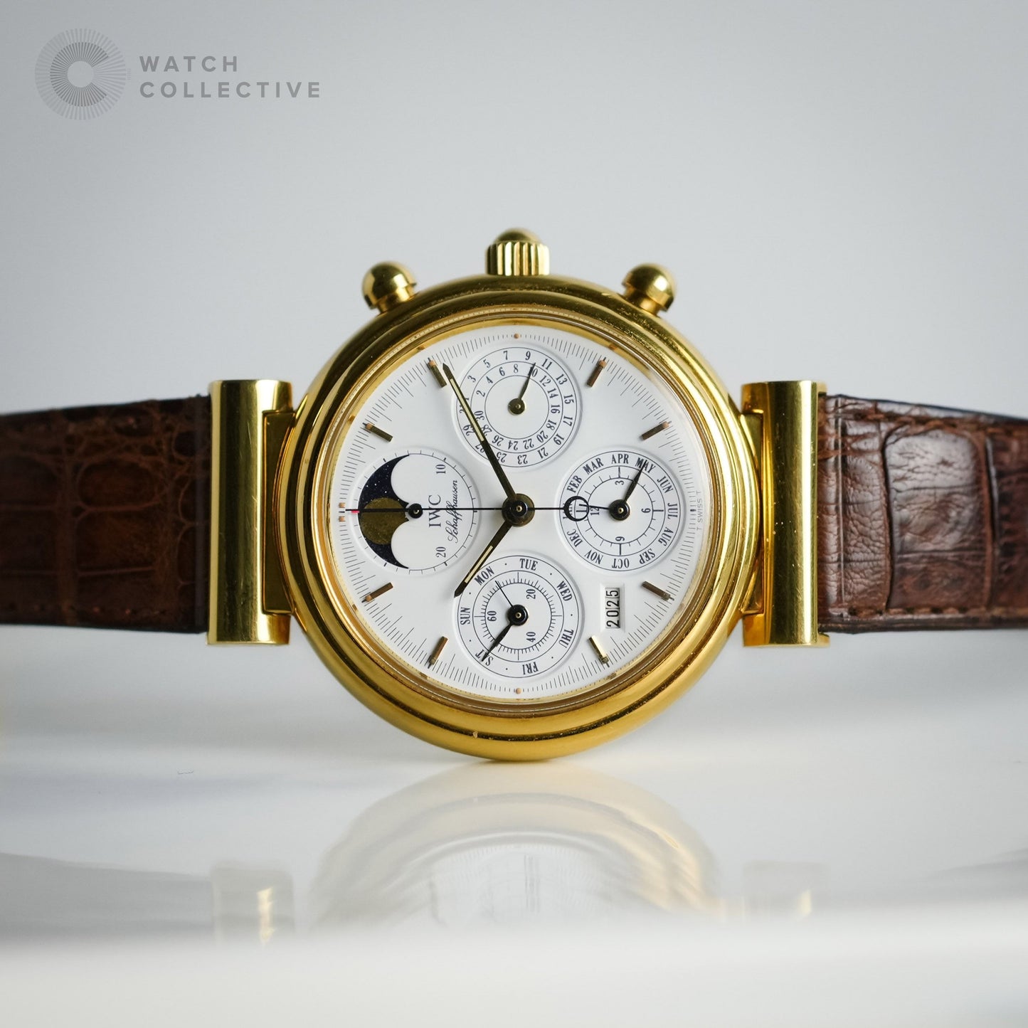 IWC Da Vinci Perpetual Calendar 18K yellow gold 38mm automatic IW3750