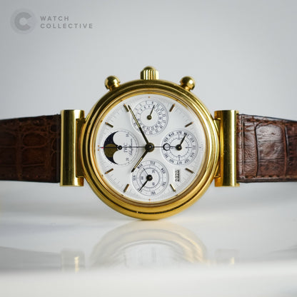 IWC Da Vinci Perpetual Calendar 18K yellow gold 38mm automatic IW3750