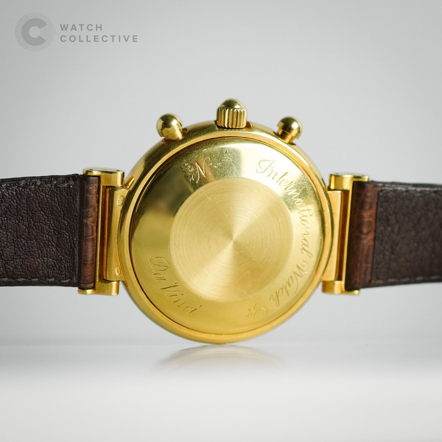 IWC Da Vinci Perpetual Calendar 18K yellow gold 38mm automatic IW3750