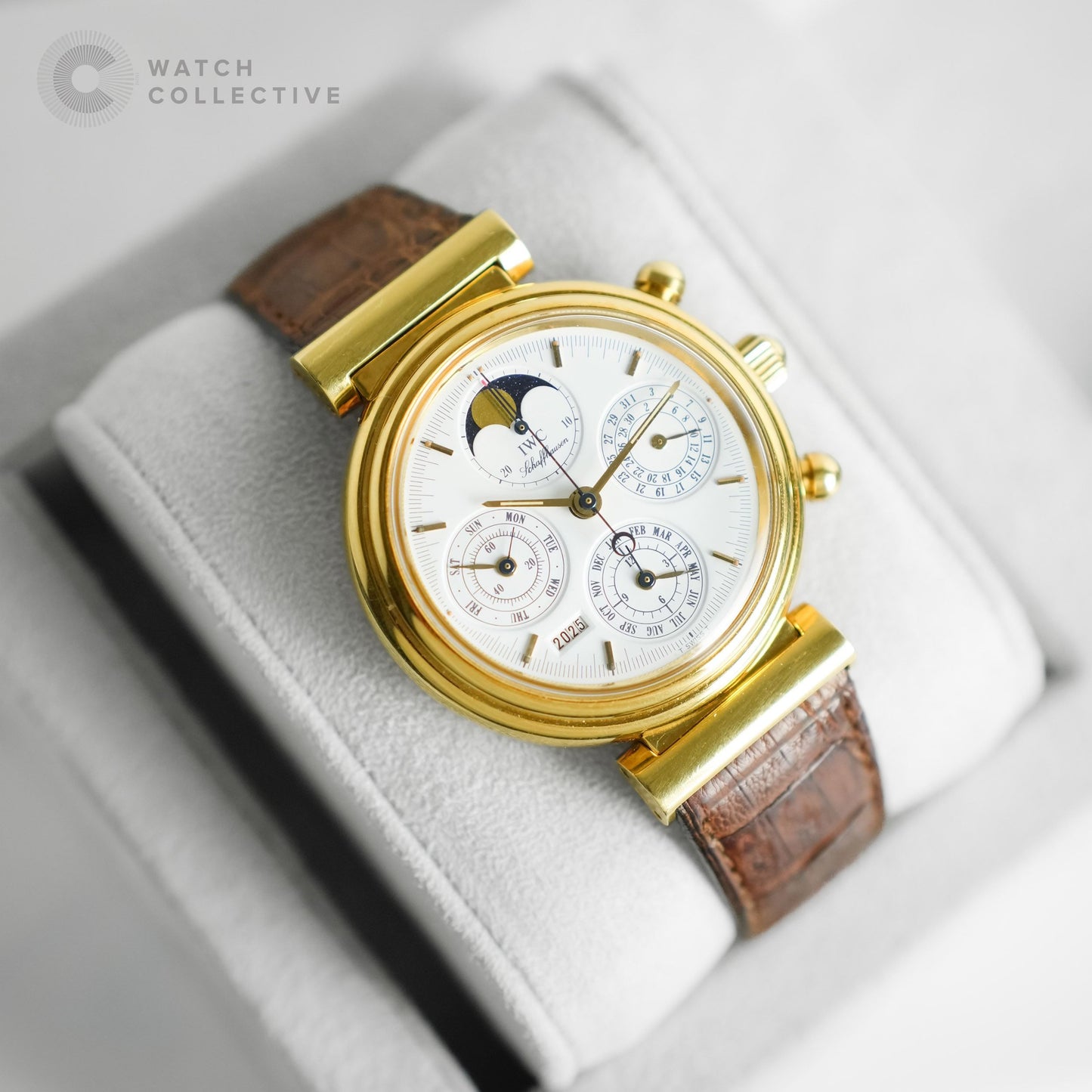 IWC Da Vinci Perpetual Calendar 18K yellow gold 38mm automatic IW3750