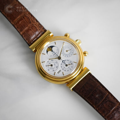 IWC Da Vinci Perpetual Calendar 18K yellow gold 38mm automatic IW3750