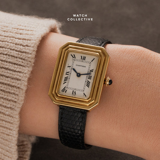 Cartier Cristallor 18k Yellow gold 24x30mm manual 78095