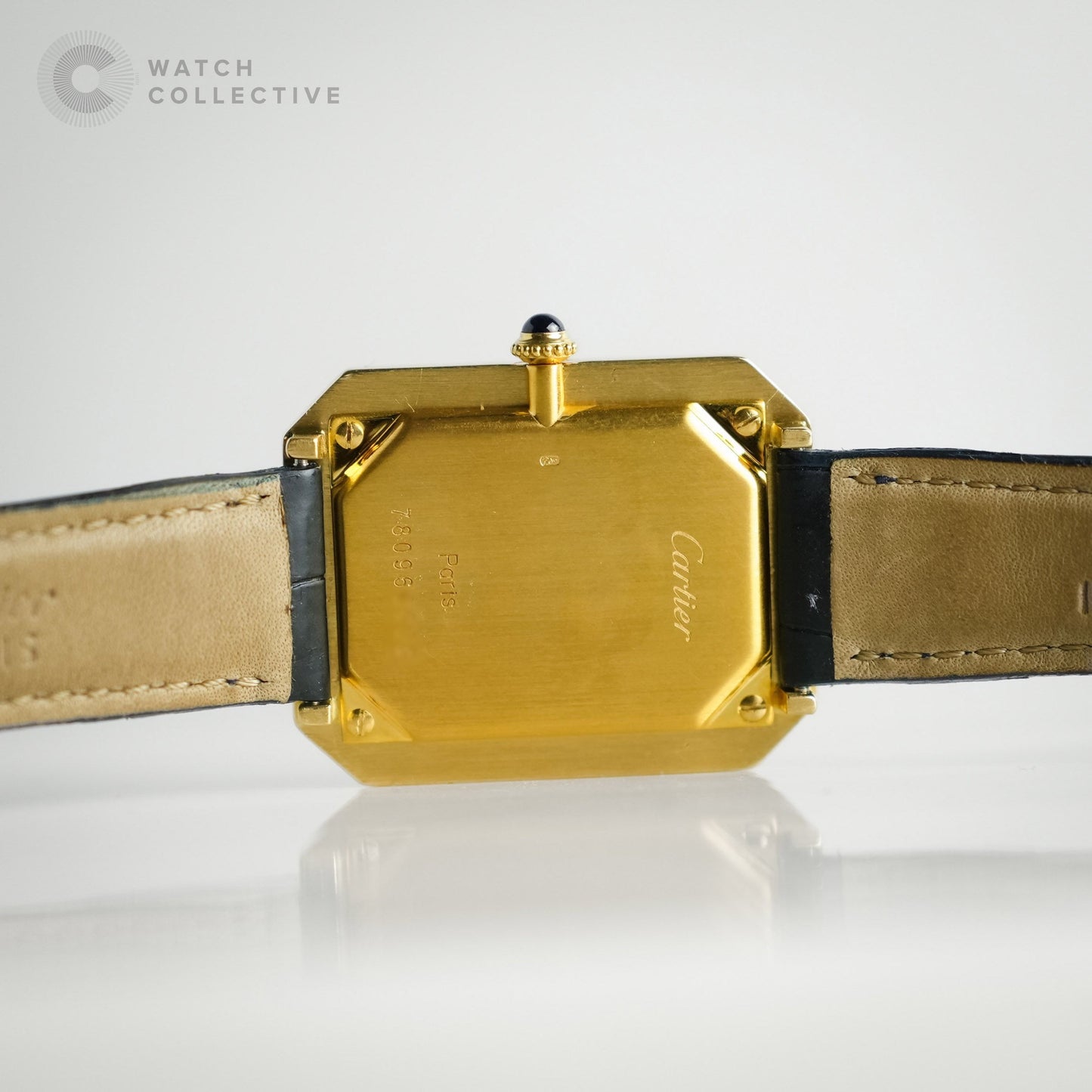 Cartier Jumbo Cristallor 18k Yellow gold 28x35mm manual 78096