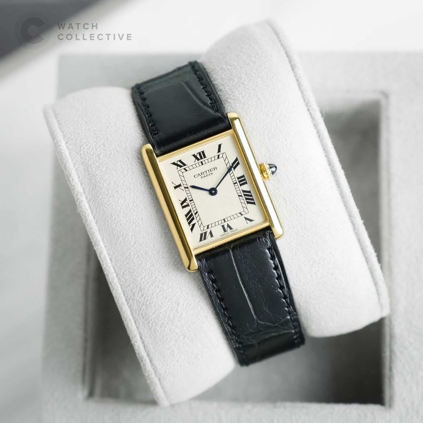 Cartier Tank CPCP 18k Yellow Gold 23.5 x 30 mm Manual 1600
