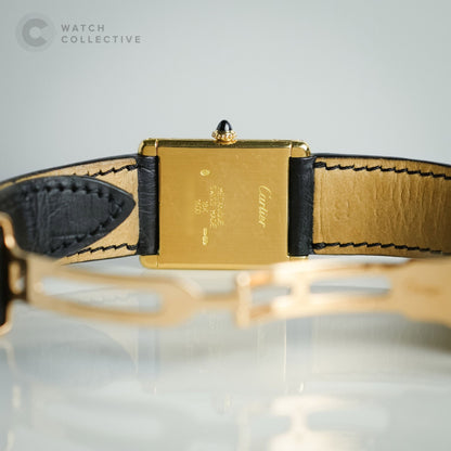 Cartier Tank CPCP 18k Yellow Gold 23.5 x 30 mm Manual 1600