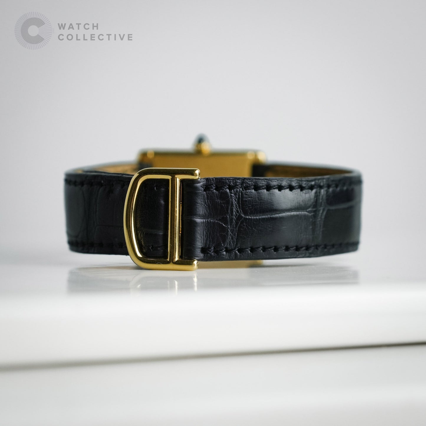 Cartier Tank CPCP 18k Yellow Gold 23.5 x 30 mm Manual 1600