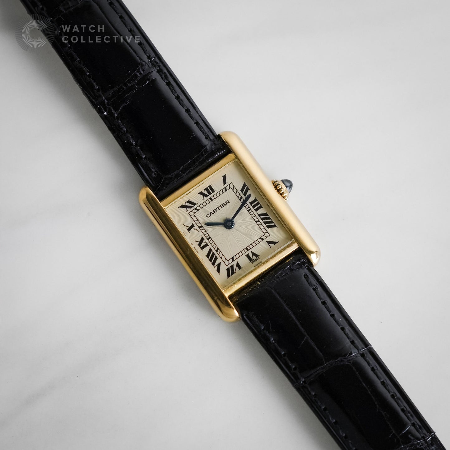 Cartier Tank Louis 18k Yellow gold 20x28mm manual 878087