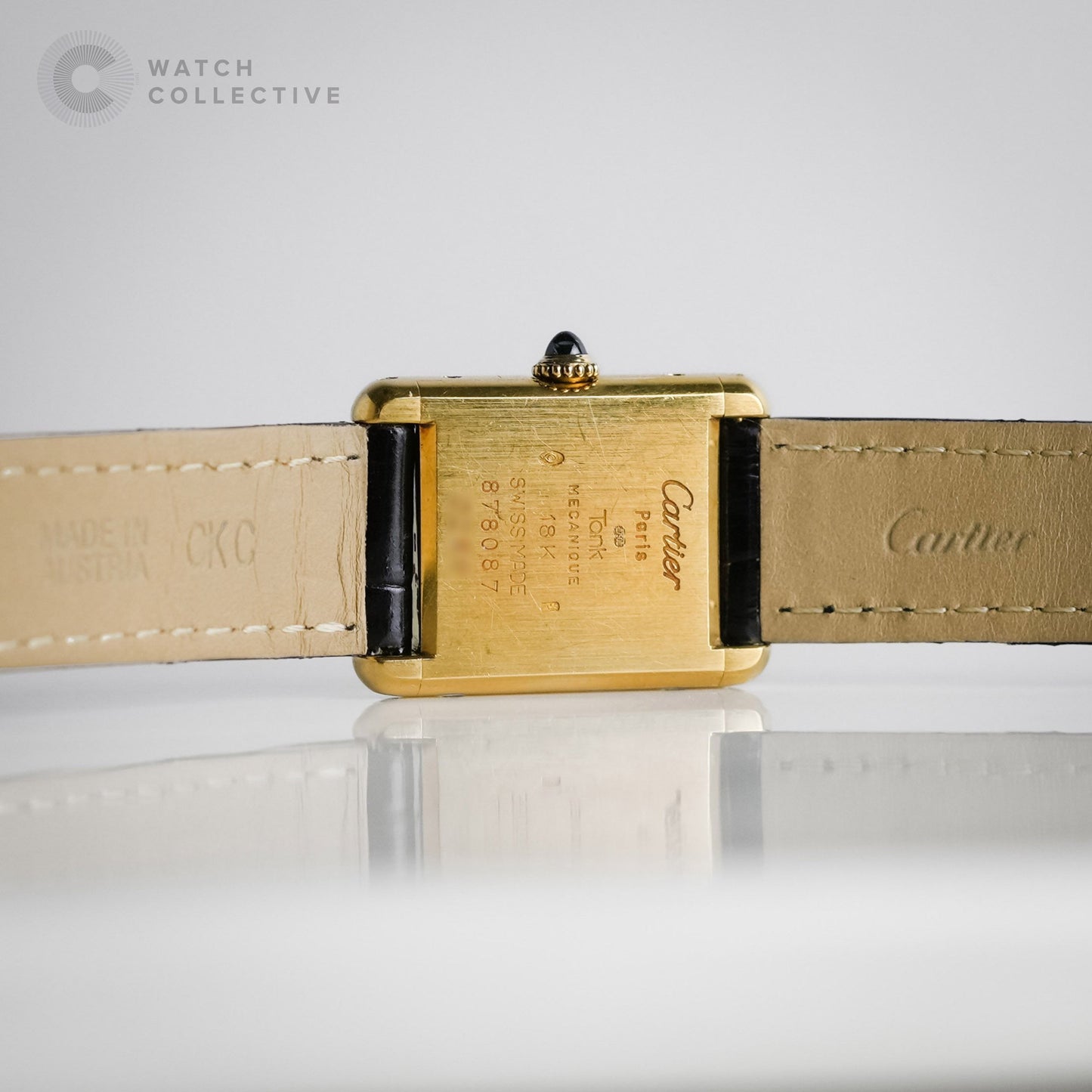 Cartier Tank Louis 18k Yellow gold 20x28mm manual 878087