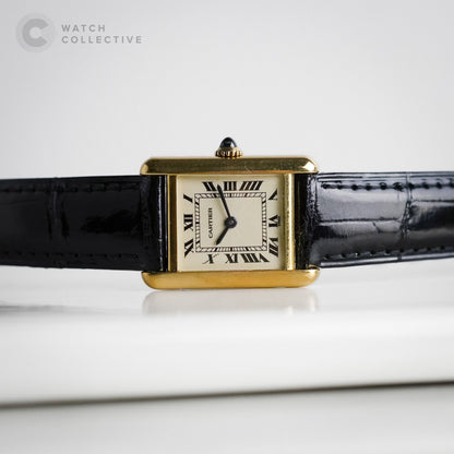Cartier Tank Louis 18k Yellow gold 20x28mm manual 878087