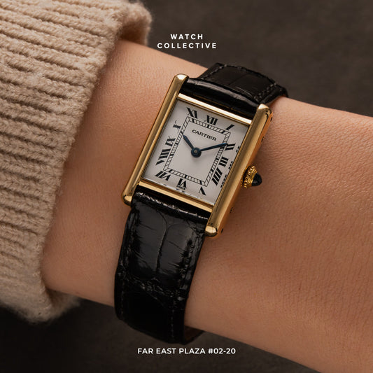 Cartier Tank Louis 18k Yellow gold 24mm manual winding 78086