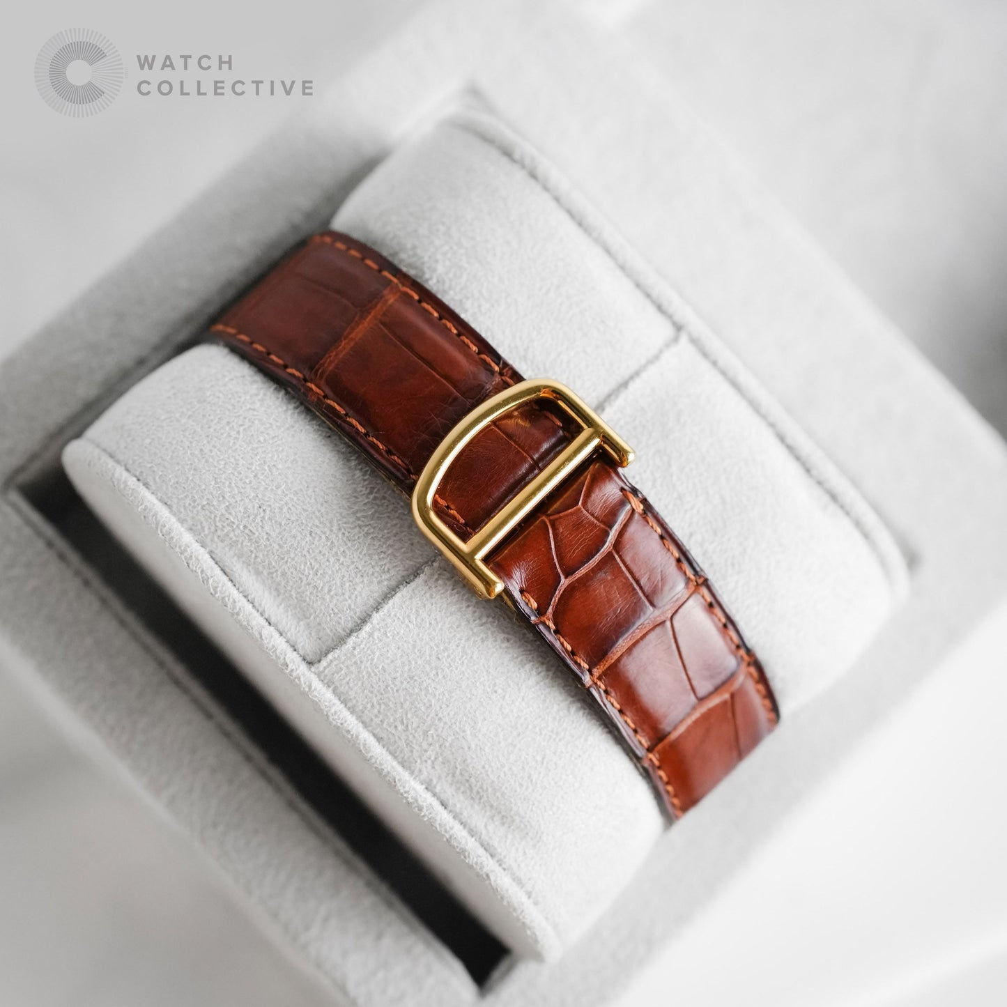 Cartier Tortue CPCP 18k Yellow Gold 34mm Manual 2496D
