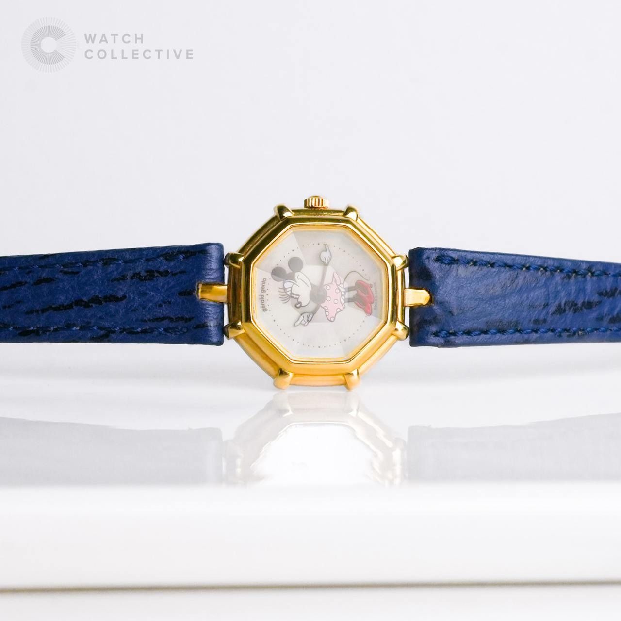 Gerald Genta Success 18k Yellow Gold Minnie Mouse MOP 25mm quartz G.3299.7