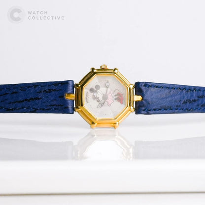 Gerald Genta Success 18k Yellow Gold Minnie Mouse MOP 25mm quartz G.3299.7