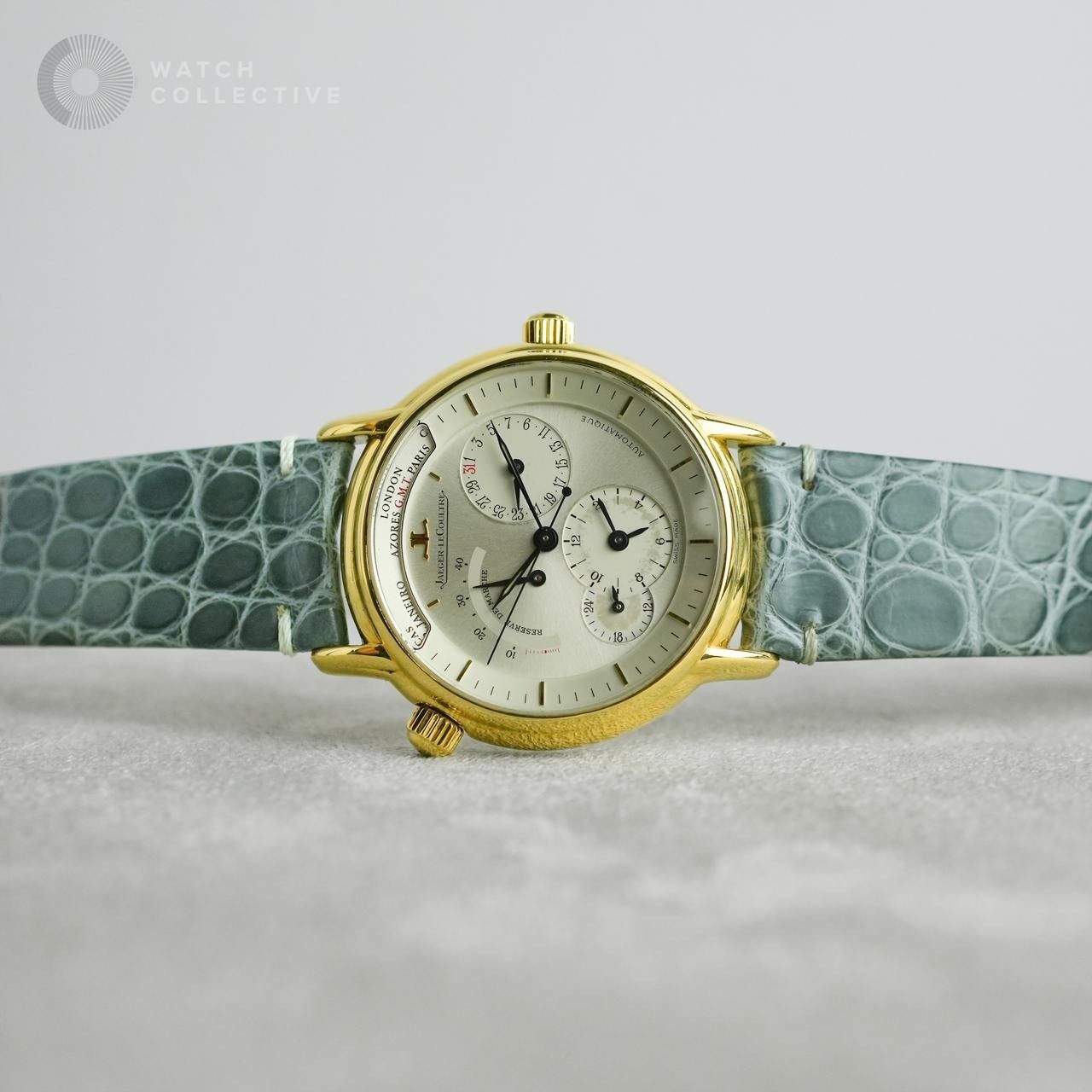 Jaeger-LeCoultre Master Geographic 18k Yellow Gold 38mm automatic 169.1.92