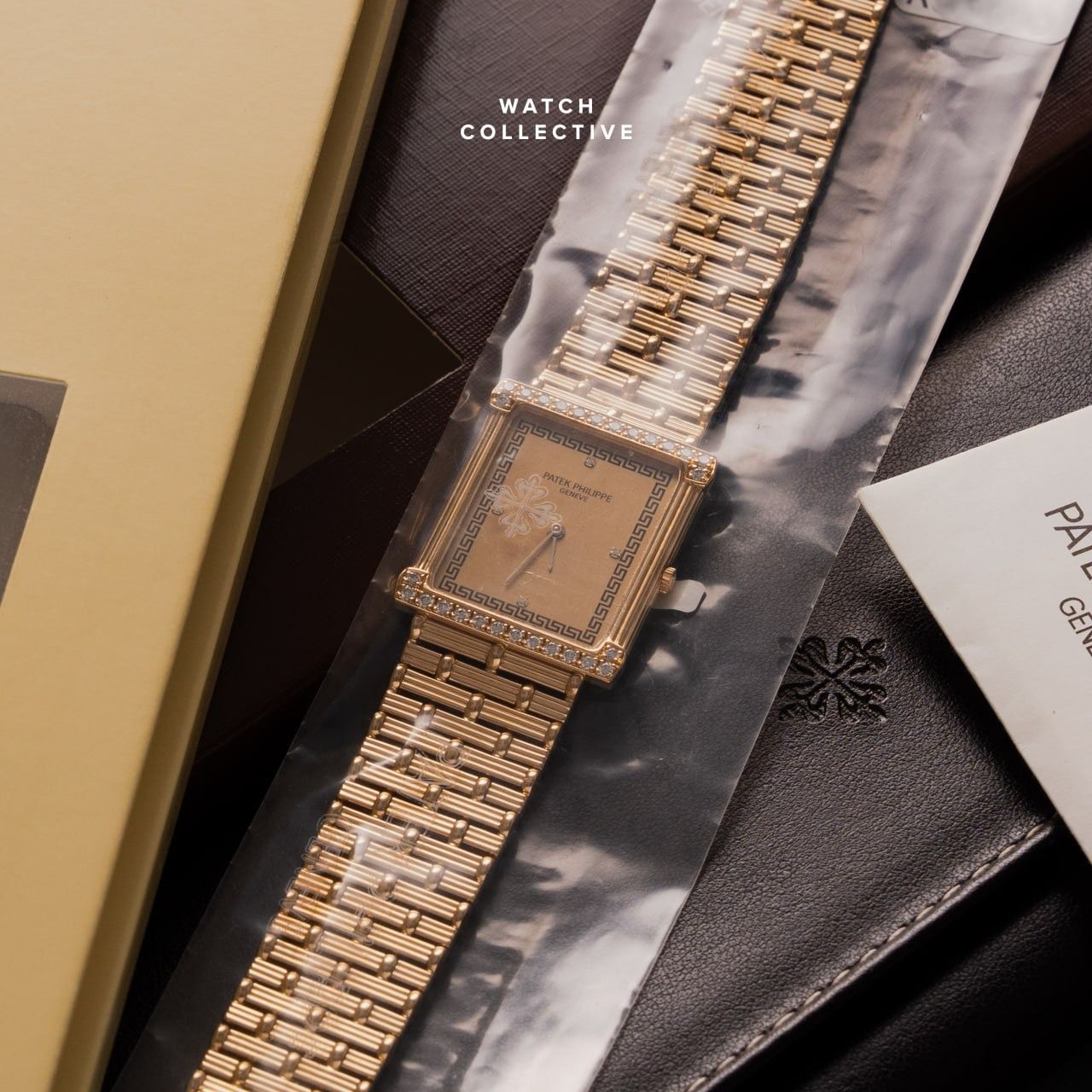 Patek Philippe Les Grecques 18k Yellow Gold Fully Sealed 25mm Quartz 3976/1J