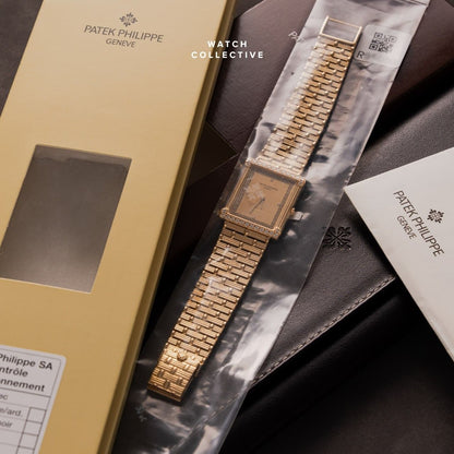 Patek Philippe Les Grecques 18k Yellow Gold Fully Sealed 25mm Quartz 3976/1J