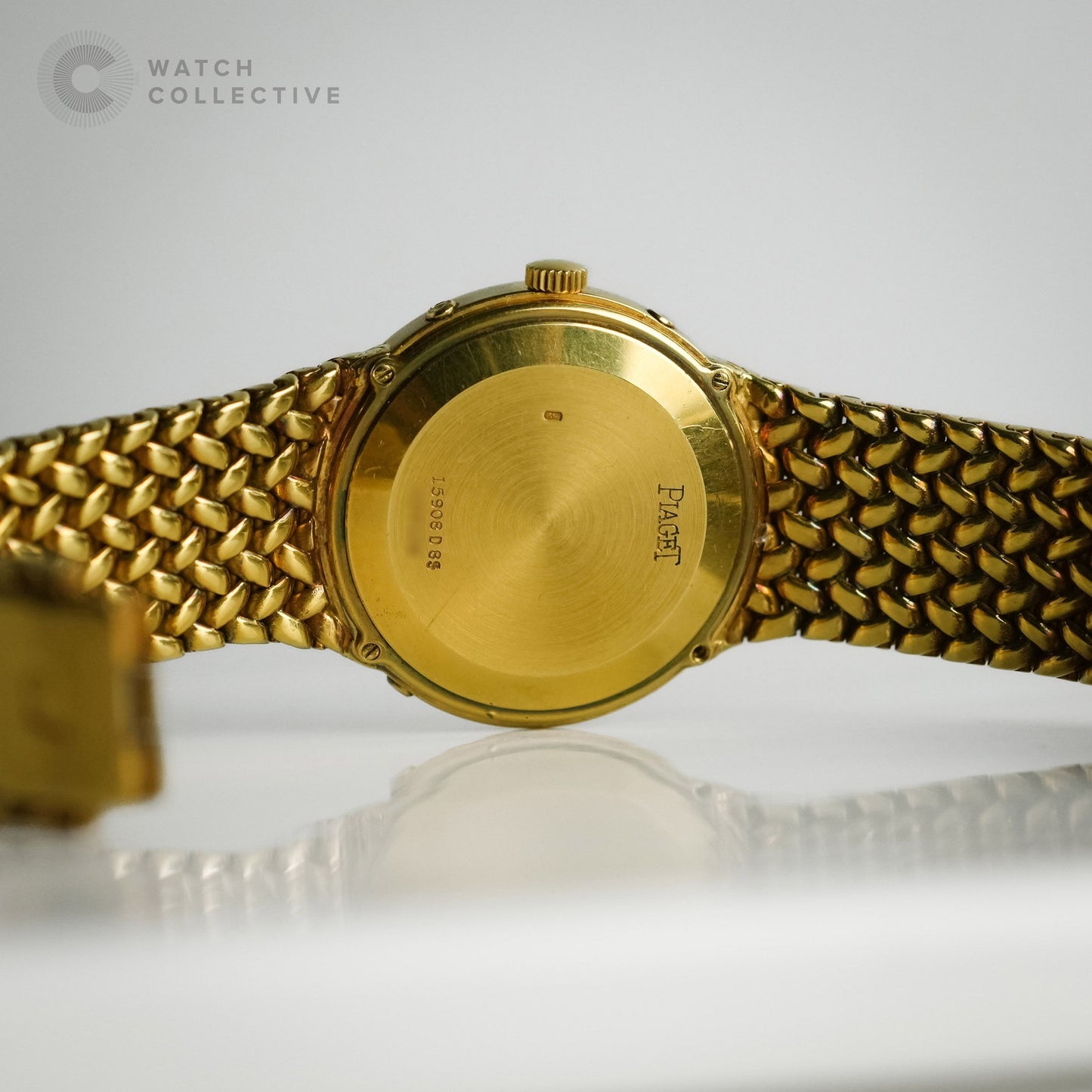 Piaget Triple Calendar 18k Yellow Gold 33mm Manual 15908 D 8S