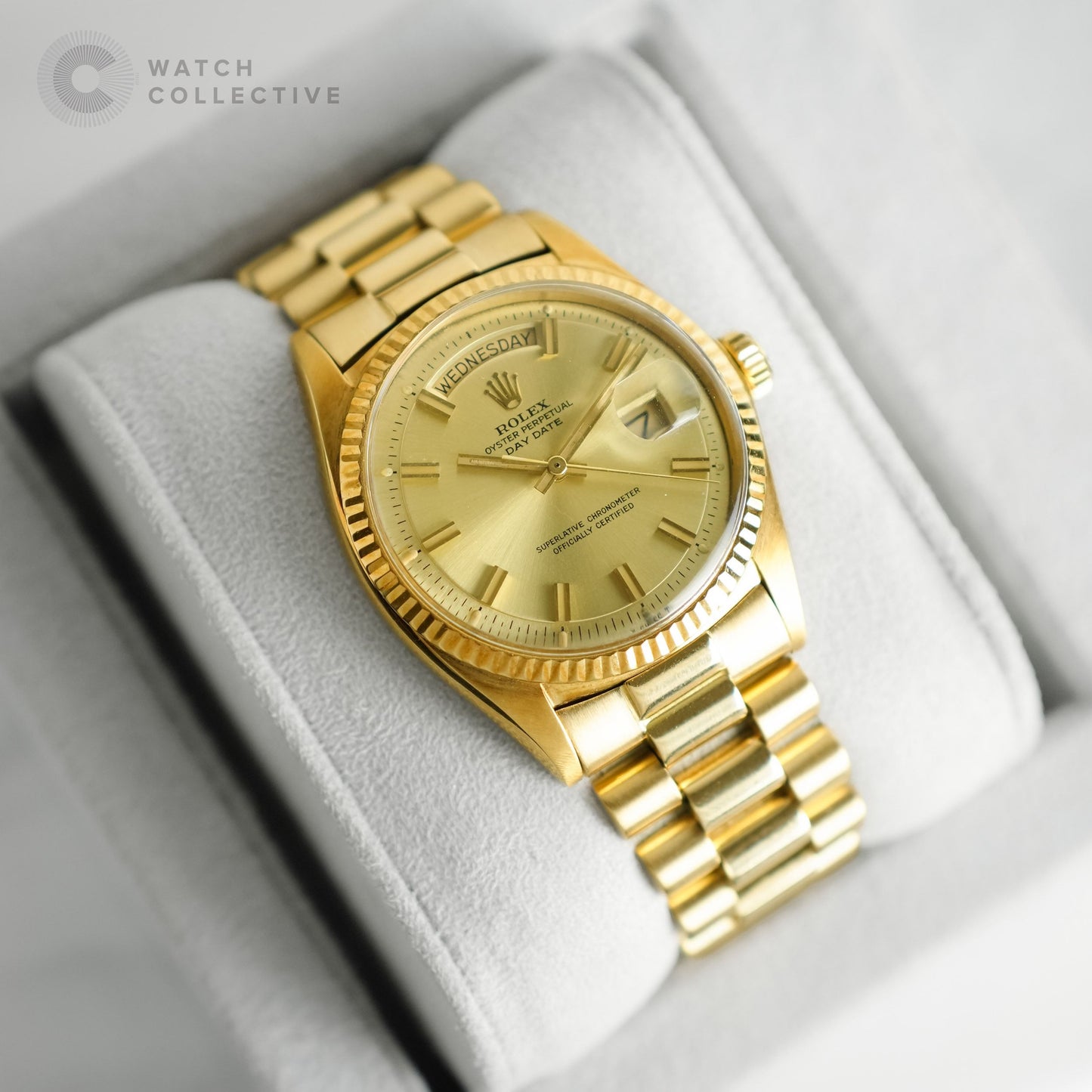 Rolex Daydate 18k Yellow Gold 34mm automatic 1803