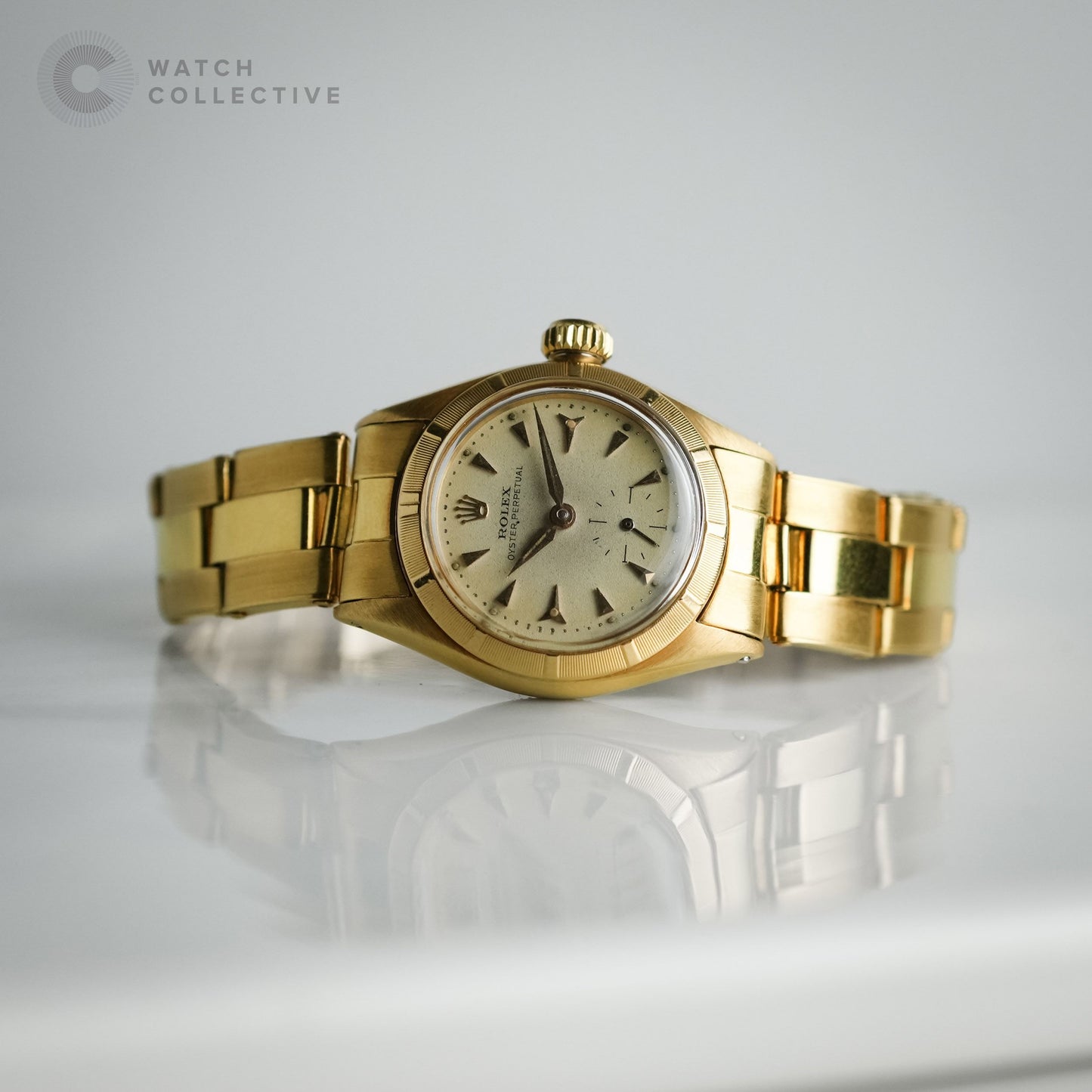Rolex Oyster Perpetual 18k Yellow Gold 24mm automatic 6504