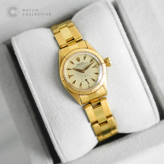 Rolex Oyster Perpetual 18k Yellow Gold 24mm automatic 6504