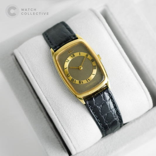 Jaeger-LeCoultre Vintage Dress Watch on leather strap manual winding 25mm 9043