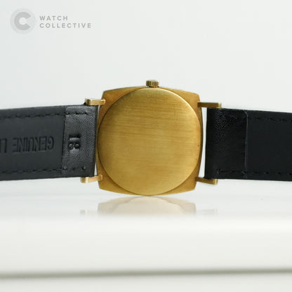 Patek Philippe Calatrava 18k Yellow Gold Cushion Case Champaigne Dial 28mm Mechanical 3523