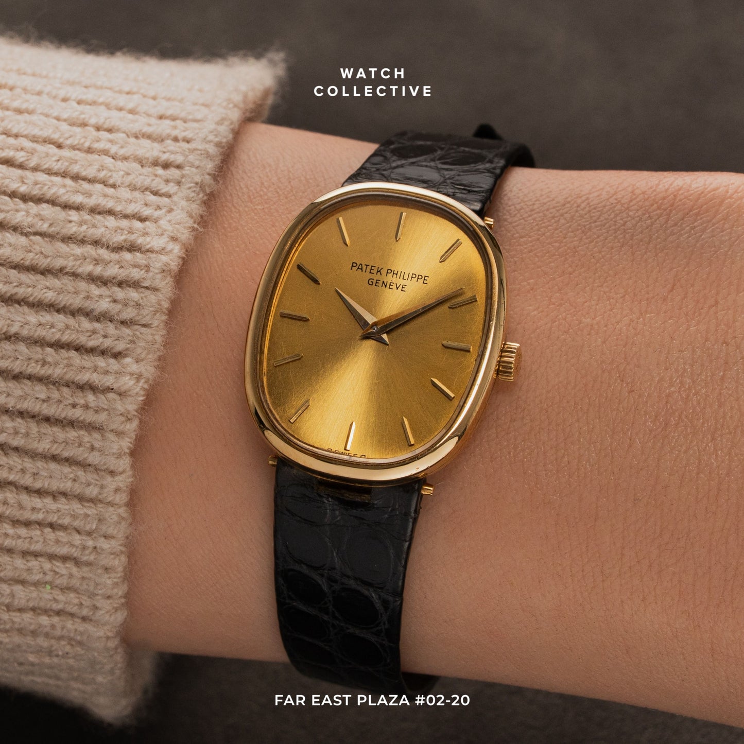 Patek Philippe Ellipse 18k Yellow Gold 23mm Manual 4226