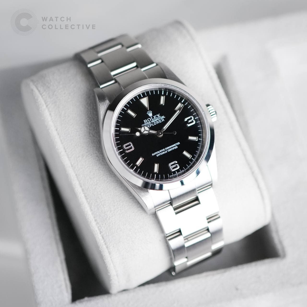 Rolex Explorer stainless steel 36mm automatic 114270