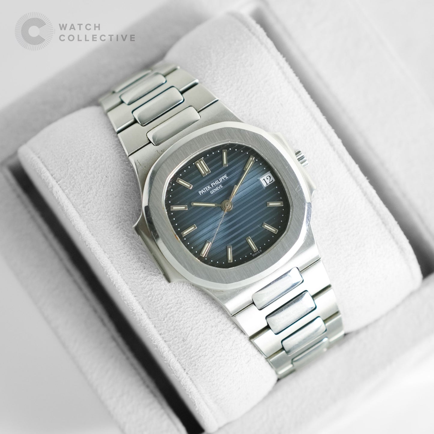 WORLD CHEAPEST COMPLETE SET Patek Philippe Nautilus Stainless Steel 37.5mm automatic 3800/001