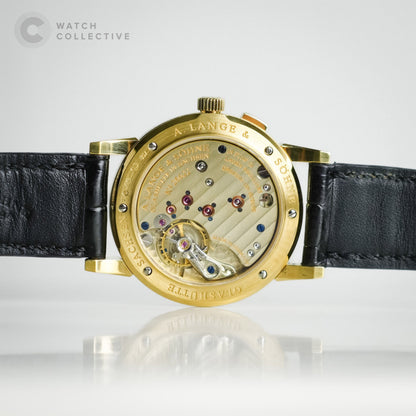 A. Lange & Söhne Saxonia 18k Yellow gold 34mm manual winding 105.022