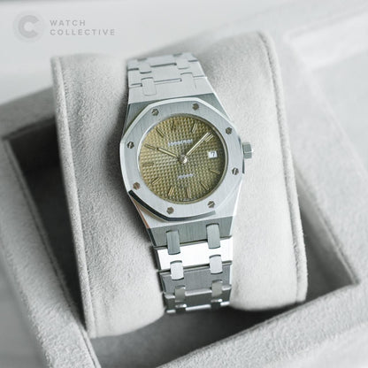 Audemars Piguet Royal Oak Stainless Steel Tropical Dial 30mm Automatic 14470ST