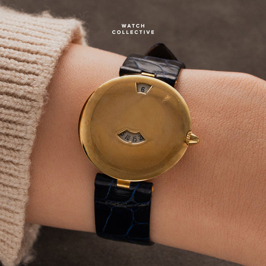 Chaumet Jump Hour 18k Yellow gold 29mm quartz 11A