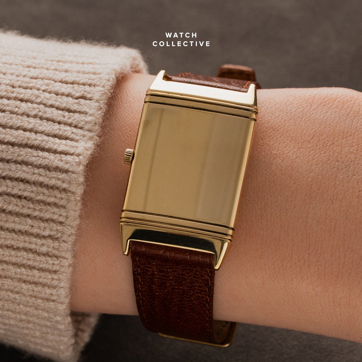 Jaeger-LeCoultre Reverso Ultrathin 18k Yellow gold 23x38mm quartz 140.105
