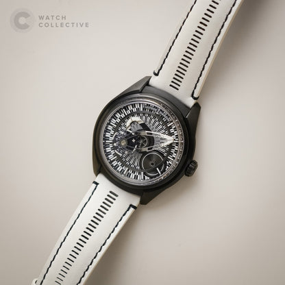 Ulysse Nardin Freak X Yagasuri Arrow Feather Limited Edition 30 DLC Titanium White Razzle Dazzle