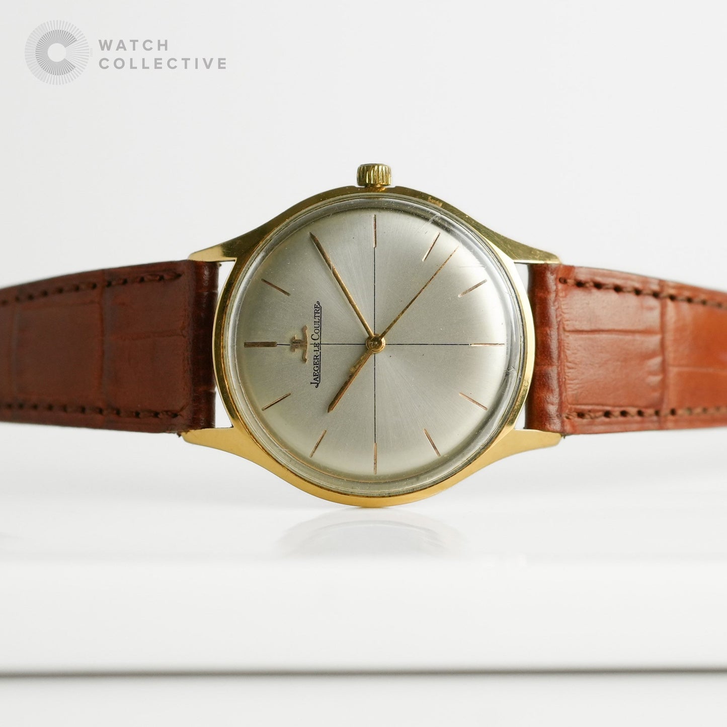 Jaeger-LeCoultre Vintage 18k yellow gold manual 34mm