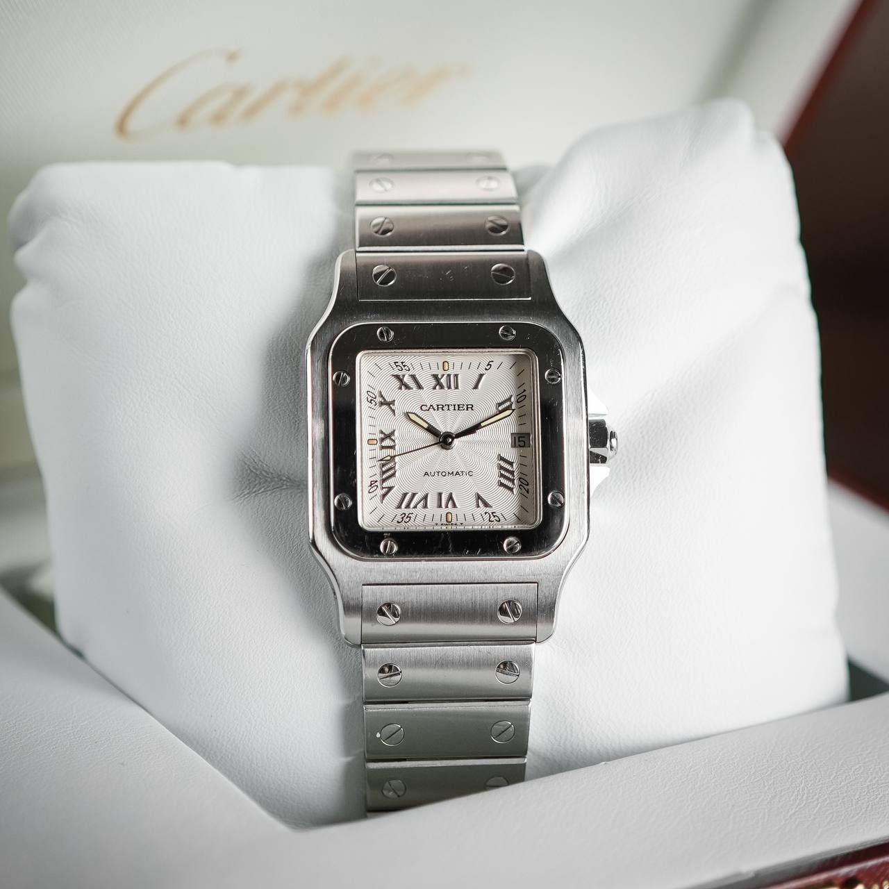 Cartier Santos Medium Size 29mm Automatic anniversary dial 2319