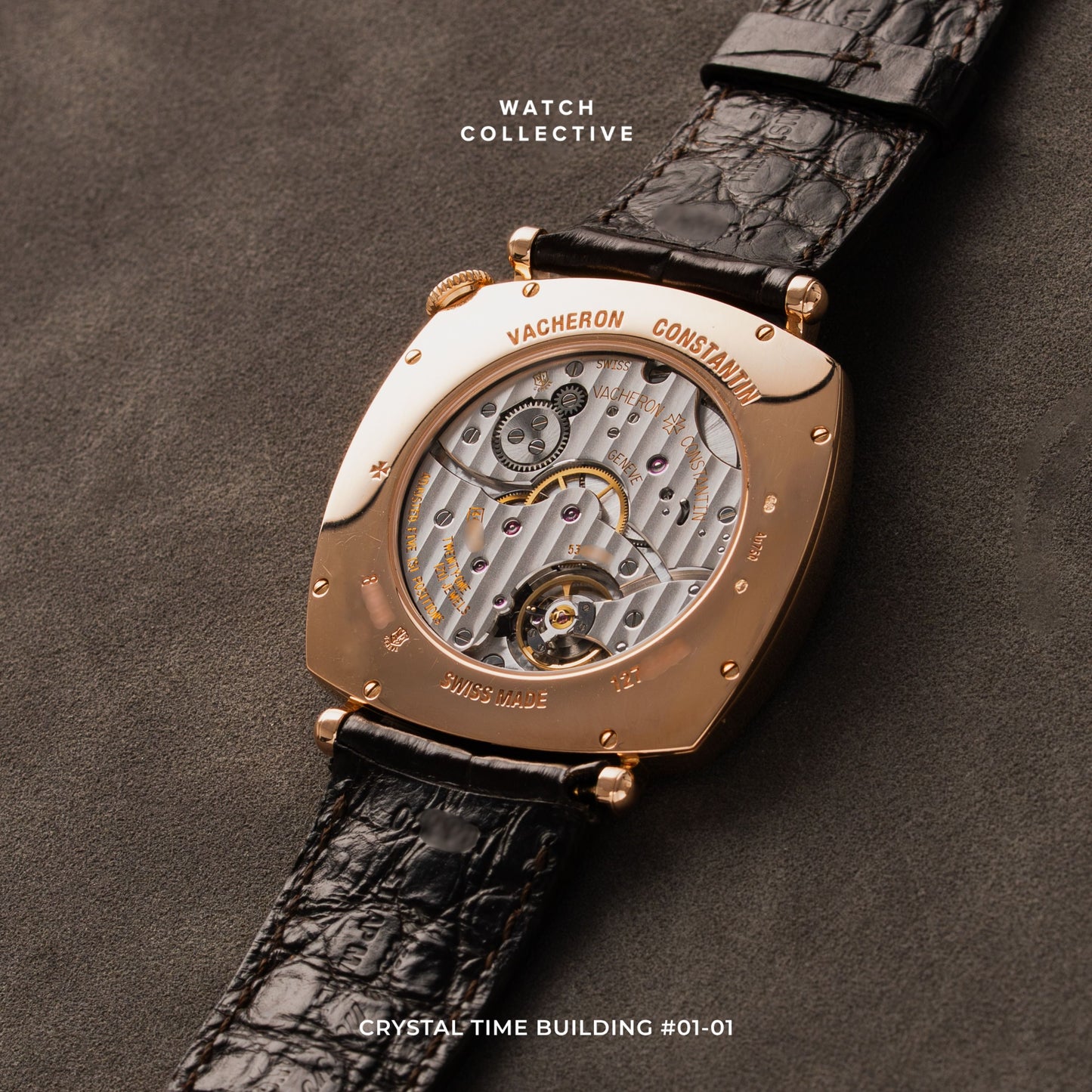 Vacheron Constantin American 1921 18k Rose Gold 40mm manual 82035
