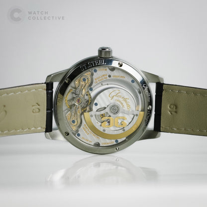 Glashutte Original PanoMaticLunar Stainless Steel 39.5mm automatic 1-90-02-02-02-04