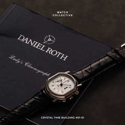 Daniel Roth Chronograph 18k White Gold 31mm Automatic C447