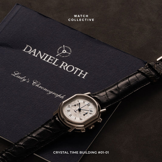 Daniel Roth Chronograph 18k White Gold 31mm Automatic C447