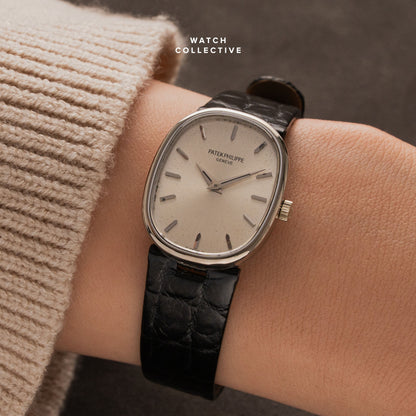 Patek Philippe Ellipse 18k white gold 23mm manual 4226