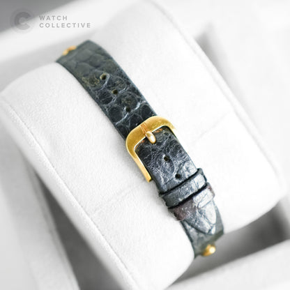 Audemars Piguet Audemarine 18k Yellow Gold White dial, black Arabic numerals and hands quartz tonneau 66559BA