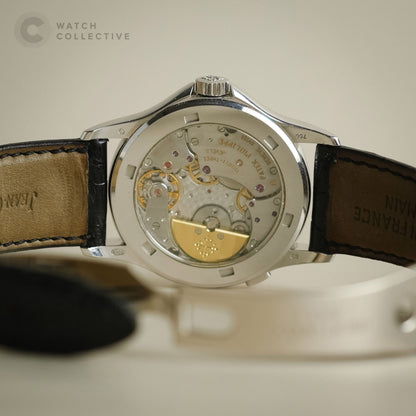 Patek Philippe World Time 18k White gold 37mm automatic 5110G-001