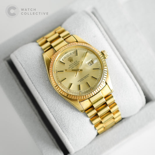 Rolex Day date 18k Yellow gold automatic 36mm 1803