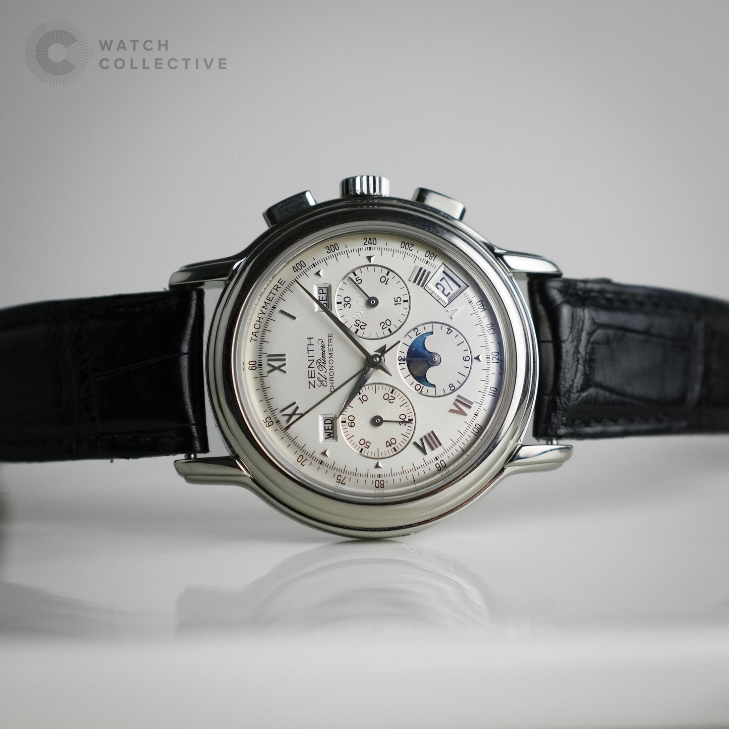 Zenith Chronomaster Moonphase El-Primero Stainless Steel 41mm automatic