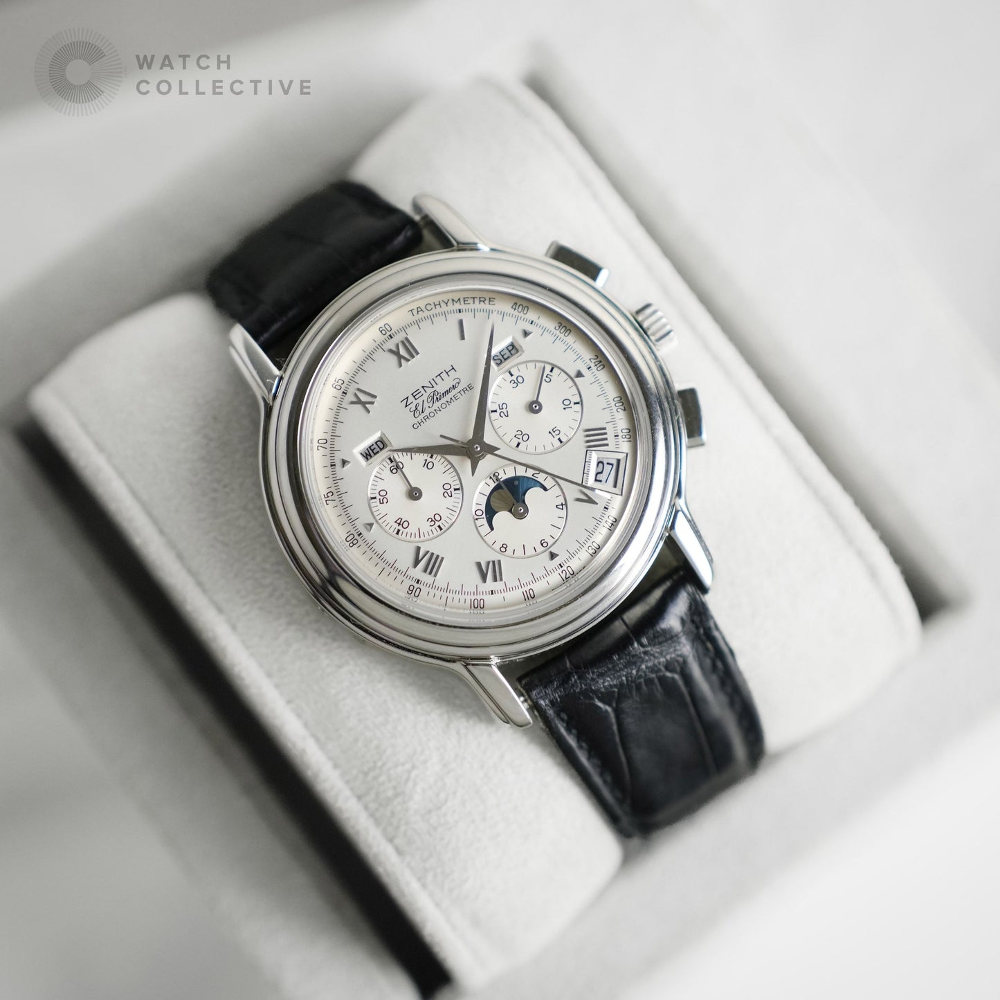 Zenith Chronomaster Moonphase El-Primero Stainless Steel 41mm automatic
